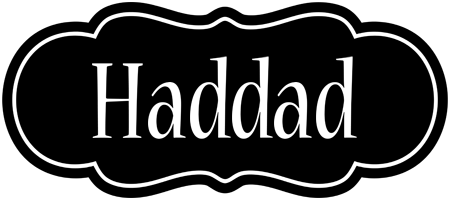 Haddad welcome logo