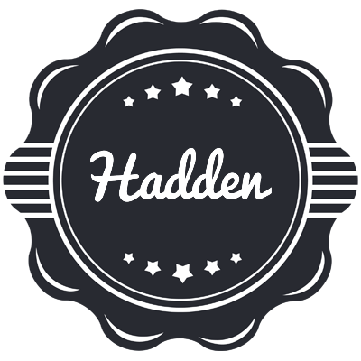 Hadden badge logo