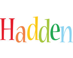 Hadden birthday logo