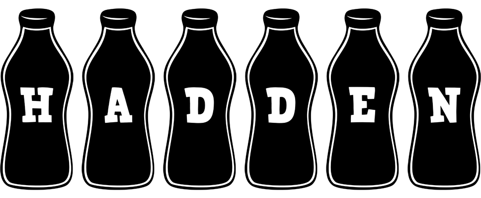 Hadden bottle logo