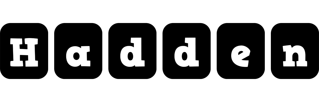 Hadden box logo