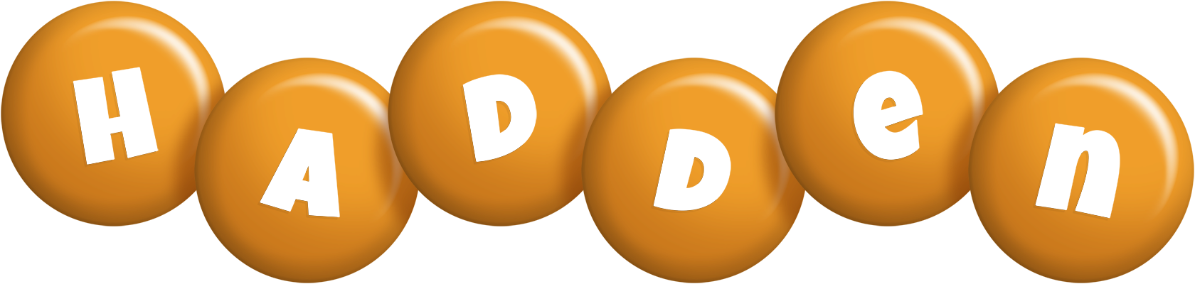 Hadden candy-orange logo