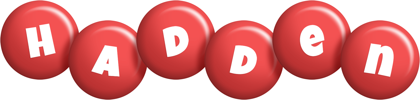 Hadden candy-red logo