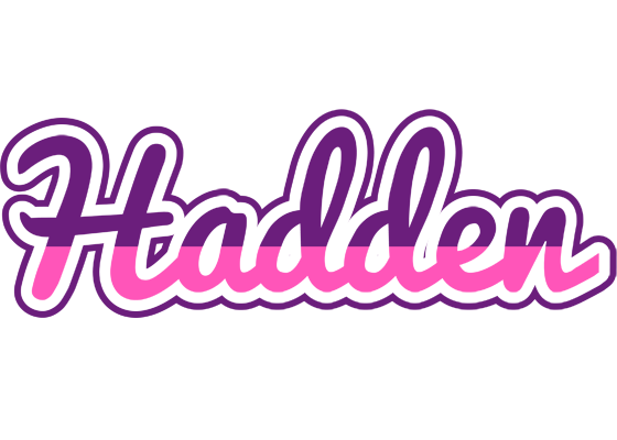 Hadden cheerful logo