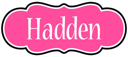 Hadden invitation logo