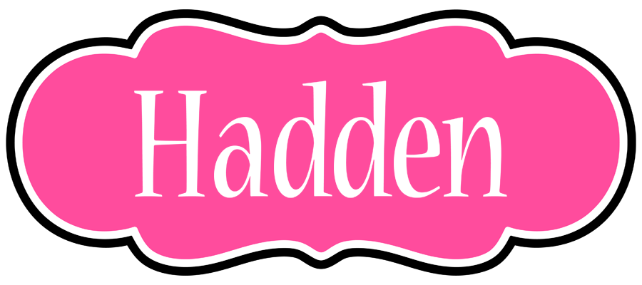 Hadden invitation logo