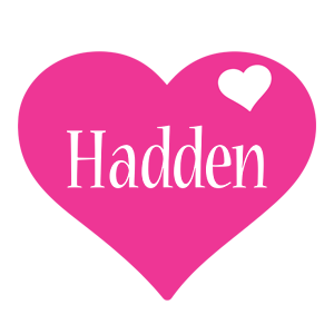 Hadden love-heart logo