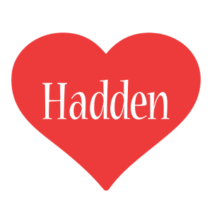 Hadden love logo