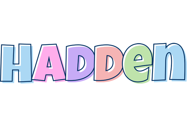 Hadden pastel logo