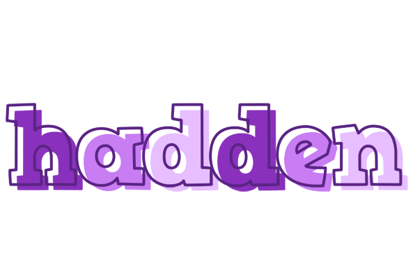 Hadden sensual logo