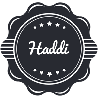 Haddi badge logo