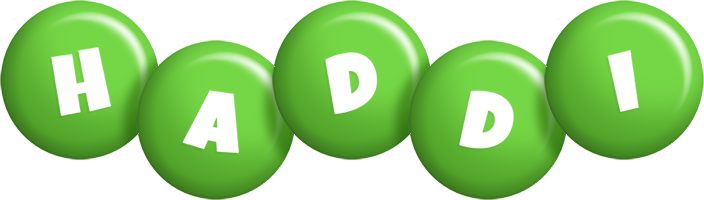Haddi candy-green logo
