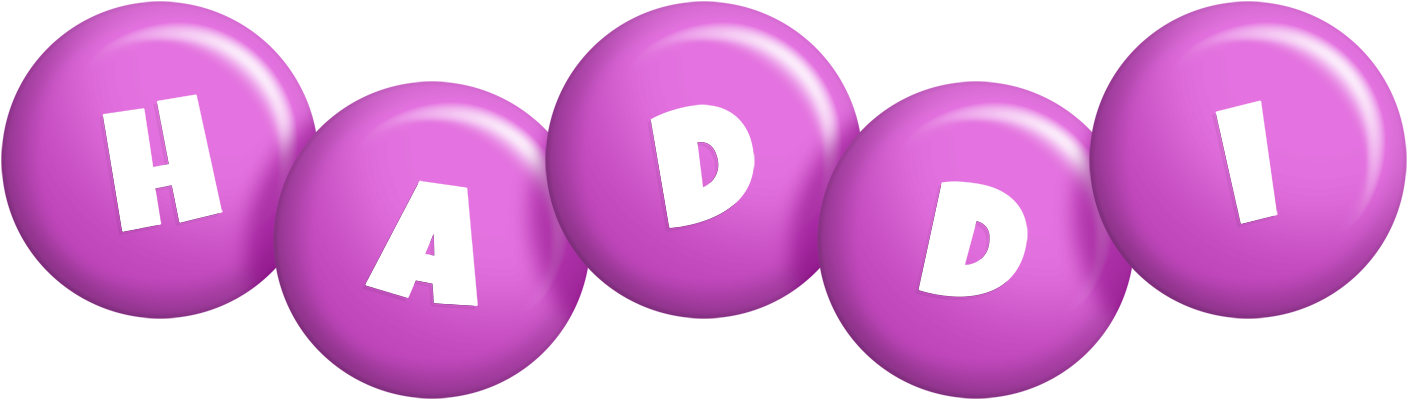 Haddi candy-purple logo