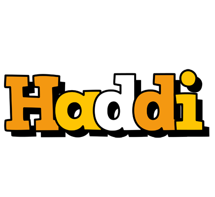 Haddi cartoon logo