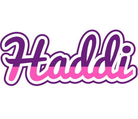 Haddi cheerful logo