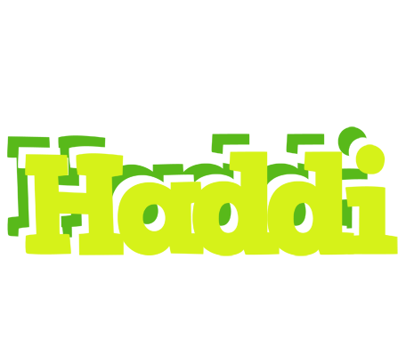 Haddi citrus logo