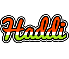Haddi exotic logo