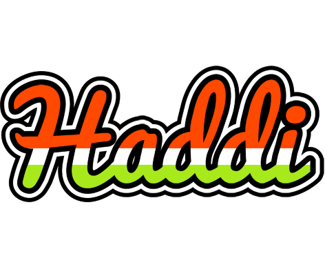 Haddi exotic logo