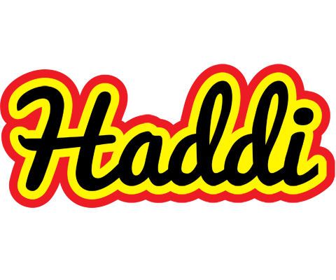 Haddi flaming logo