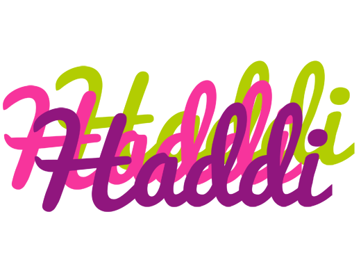 Haddi flowers logo