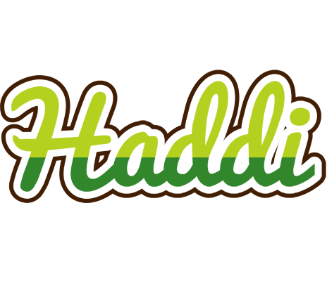 Haddi golfing logo