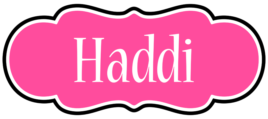 Haddi invitation logo