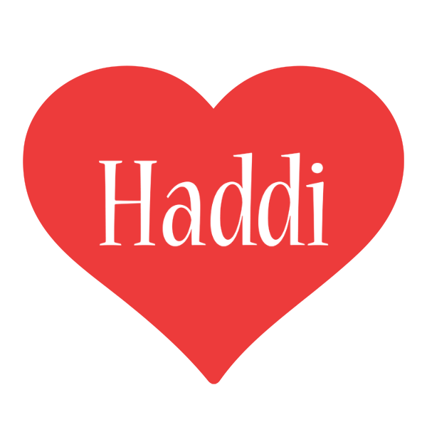Haddi love logo