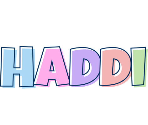Haddi pastel logo