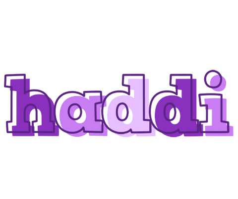 Haddi sensual logo