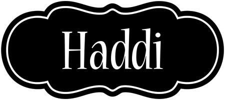 Haddi welcome logo