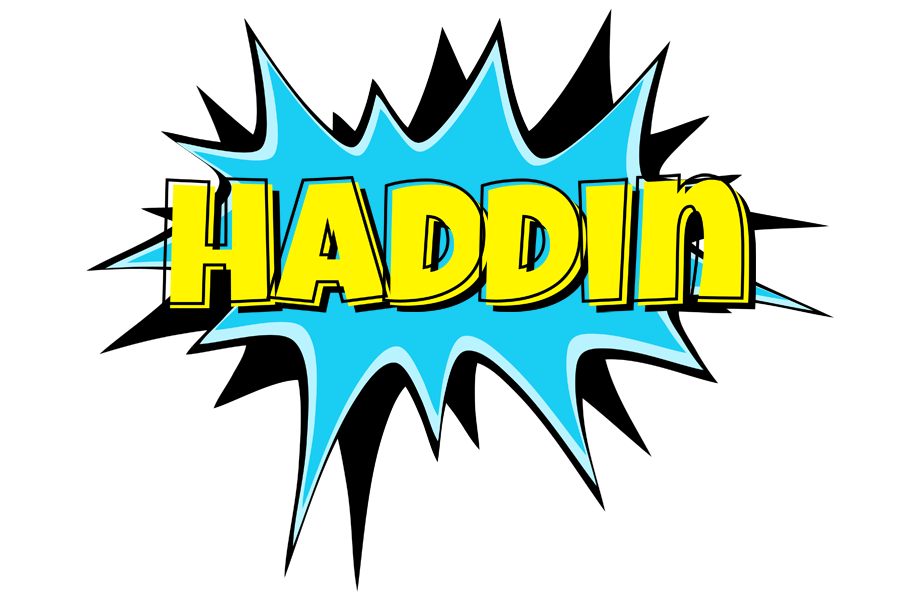 Haddin amazing logo