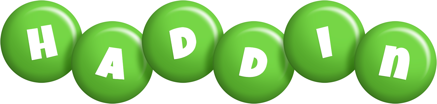 Haddin candy-green logo