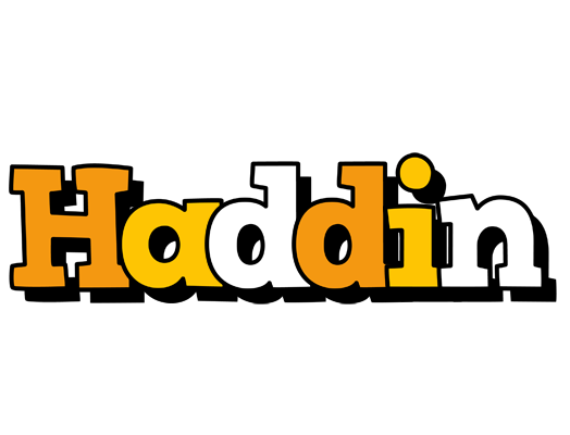 Haddin cartoon logo
