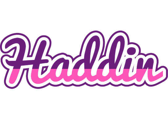 Haddin cheerful logo