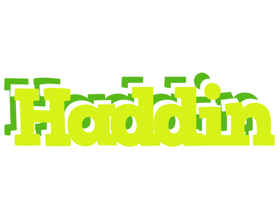 Haddin citrus logo