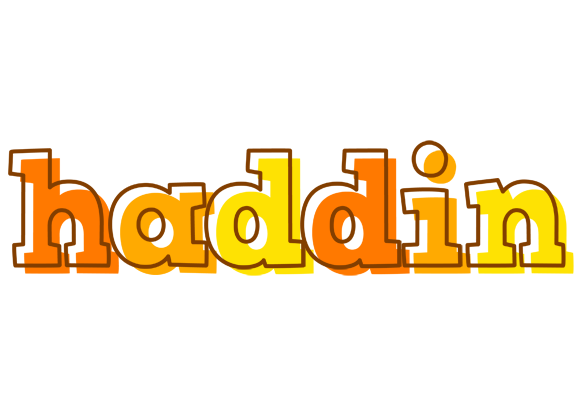 Haddin desert logo