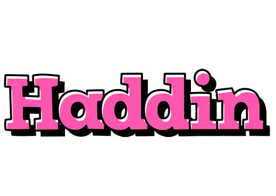 Haddin girlish logo