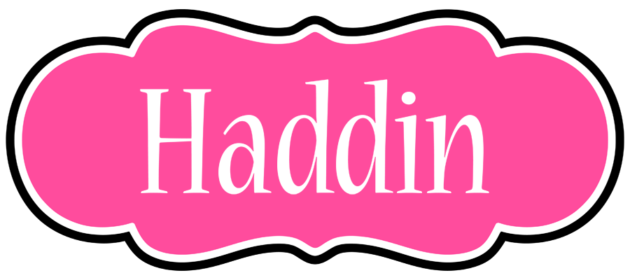 Haddin invitation logo
