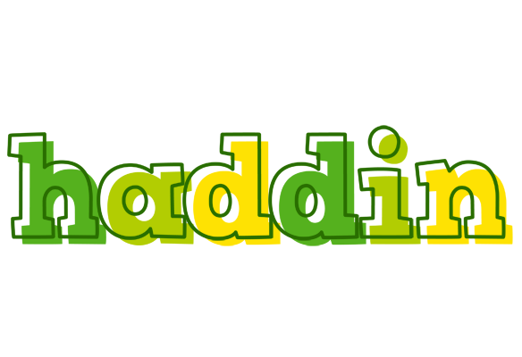 Haddin juice logo