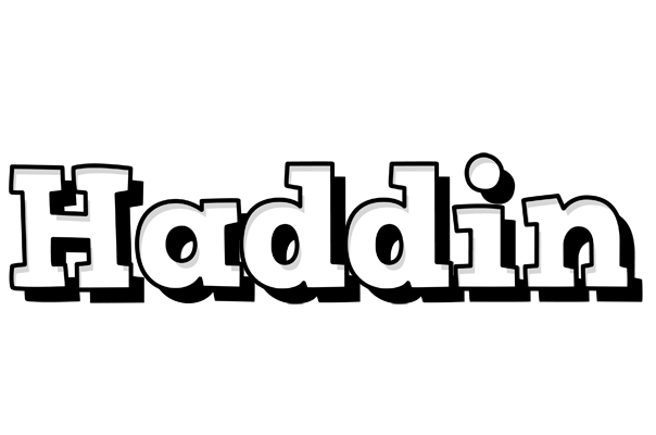 Haddin snowing logo