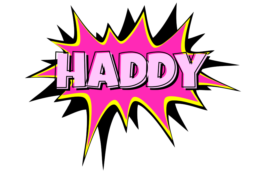 Haddy badabing logo