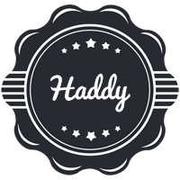 Haddy badge logo