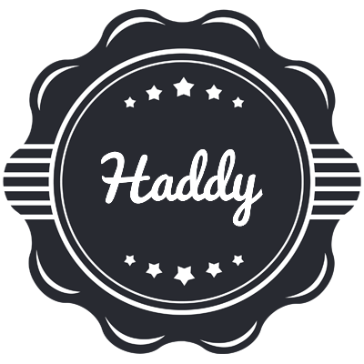Haddy badge logo