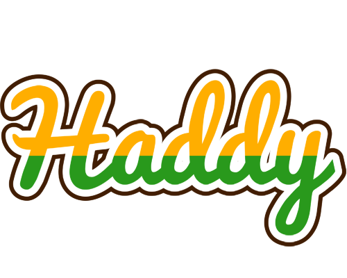 Haddy banana logo
