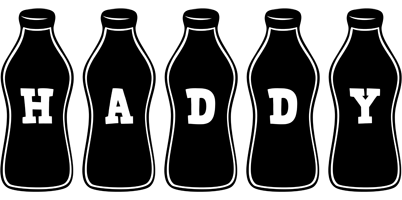 Haddy bottle logo