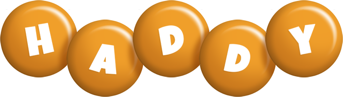 Haddy candy-orange logo