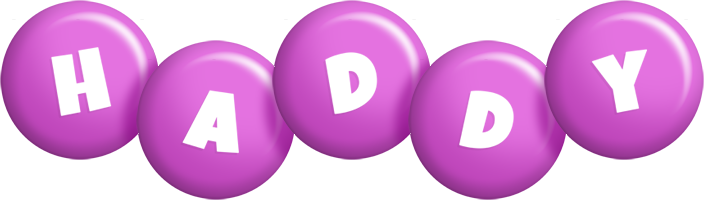 Haddy candy-purple logo