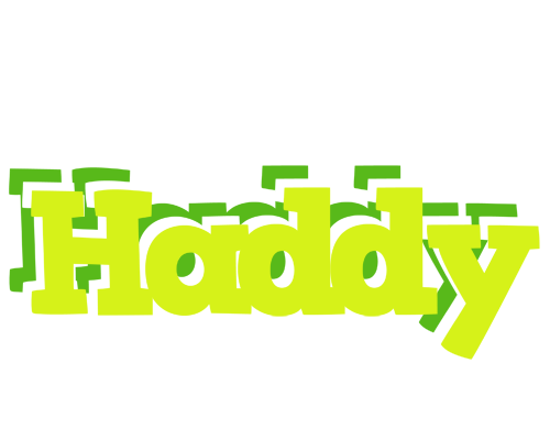 Haddy citrus logo