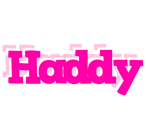Haddy dancing logo