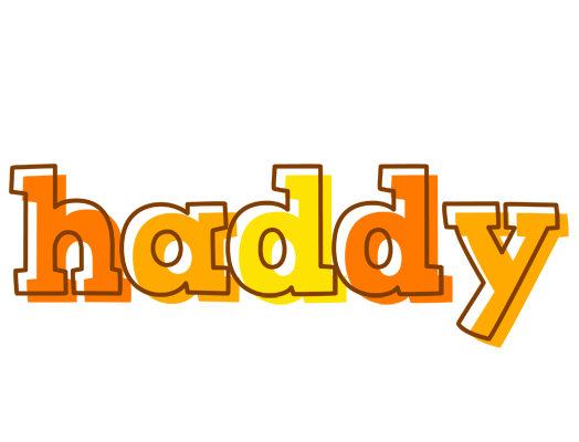 Haddy desert logo